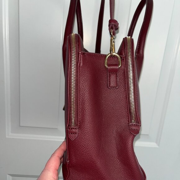 Urban Expressions Oriana Double Zip Work Satchel - Picture 12 of 16